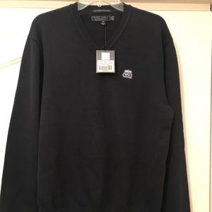ODU University V-neck Cotton/Cashmere Sweater